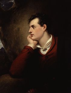 Portrait of Lord Byron by Richard Westall